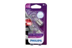 Комплект Ламп Накаливания Блистер 2шт P21/5w 12v 21/5w Bay15d Visionplus Philips 12499VPB2