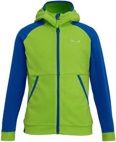 Толстовка для активного отдыха Salewa 2019 Puez Biki Pl Full Zip Hoody Monster, р. 164