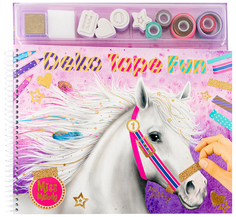 Альбом для творчества Depesche Miss Melody Deko Tape Fun со штампами и цветным скотчем ...