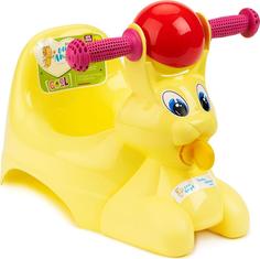 Горшок-игрушка Little Angel Зайчик желтый пастельный