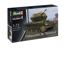 Сборная модель Самоходная артиллерийская установка Flakpanzer III Ostwind Revell