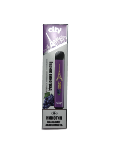 Электронная Сигарета CITY NORTH PARIS GRAPE (ВИНОГРАД) на 500 затяжек