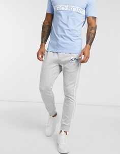 Светло-серые джоггеры BOSS Athleisure-Серый