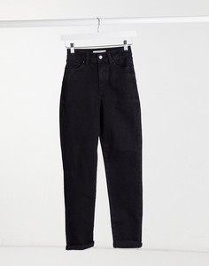 Черные моделирующие джинсы в винтажном стиле New Look-Черный