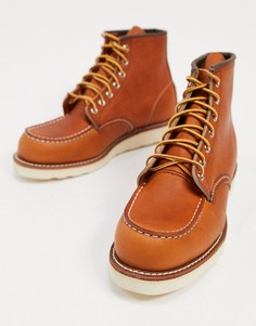 Красные ботинки высотой шесть дюймов Red Wing classic moc-Светло-коричневый