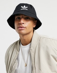 Черная панама adidas Originals-Черный