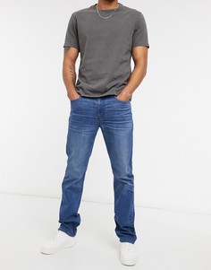 Прямые джинсы J Crew 770-Голубой