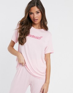 Пижамный комплект с брюками Adolescent Clothing-Розовый