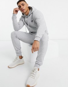 Серый спортивный костюм из хлопка Jack & Jones Core