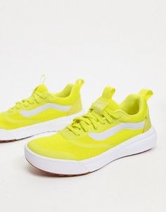 Желтые кроссовки на резиновой подошве Vans ultra range-Желтый