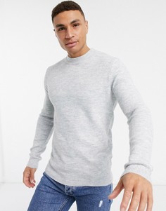 Мягкий серый джемпер River Island