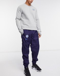 Темно-синие джоггеры-карго Nike Football Chelsea FC-Темно-синий