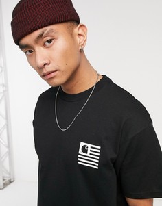 Черная футболка с короткими рукавами Carhartt WIP-Черный