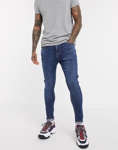 Супероблегающие джинсы Tommy Jeans эксклюзивно для ASOS-Голубой