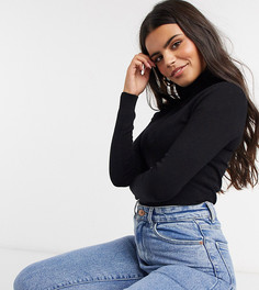 Черная водолазка Vero Moda Petite-Черный