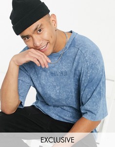 Синяя oversized-футболка Reclaimed Vintage inspired-Синий