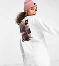 Белый лонгслив The North Face – эксклюзивно на ASOS