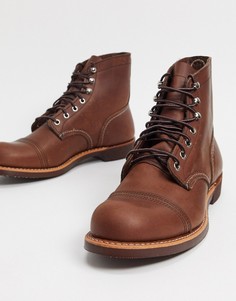 Коричневые кожаные ботинки Red Wing Iron Ranger-Коричневый