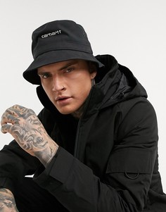 Черная панама с надписью Carhartt WIP-Черный