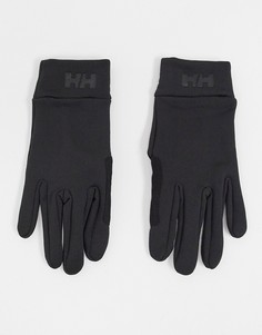 Черные флисовые перчатки для сенсорных экранов Helly Hansen-Черный