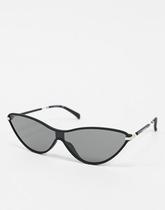 Черные солнцезащитные очки с затемненными стеклами Calvin Klein Jeans-Черный
