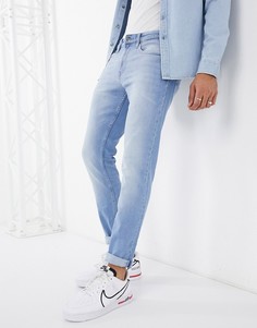 Зауженные джинсы узкого кроя Tommy Jeans Steve-Голубой