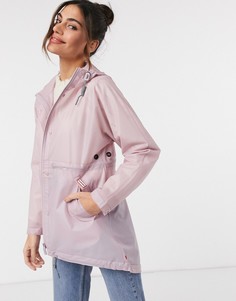 Фиолетовая виниловая свободная куртка Hunter-Фиолетовый