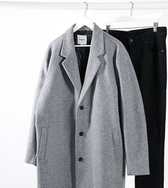 Серое пальто Jack & Jones Originals Plus-Серый