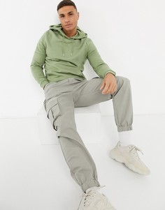 Худи зеленого цвета из органического хлопка ASOS DESIGN-Зеленый