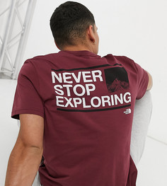 Красная футболка The North Face Explore эксклюзивно на ASOS-Красный