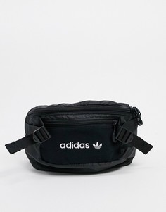 Черная сумка-кошелек на пояс в стиле милитари adidas Originals-Черный