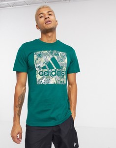 Футболка с логотипом adidas Training-Черный