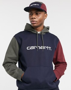 Худи с трехцветным логотипом Carhartt WIP-Многоцветный