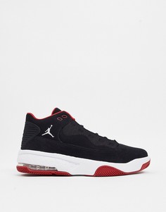 Кроссовки для спортзала Nike Jordan Max Aura в цвете черный / красный