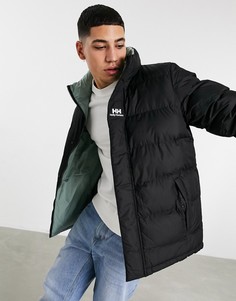 Черный двусторонний пуховик Helly Hansen YU