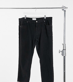 Черные классические джинсы из неэластичного вельвета ASOS DESIGN Plus-Черный