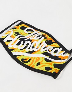 Черная маска для лица с принтом пламени The Hundreds-Черный