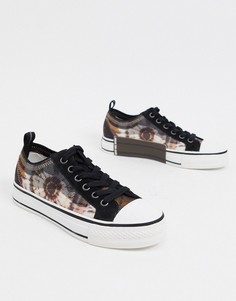 Кроссовки с цветочным принтом ASH Vertu-Многоцветный