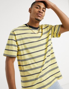 Желтая футболка в полоску Topman-Желтый