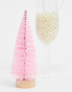 Небольшая елочная игрушка розового цвета Sass & Belle-Розовый