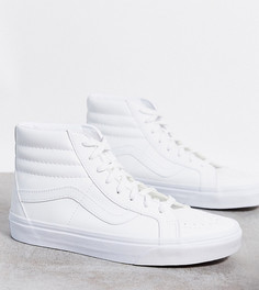 Белые кеды из искусственной кожи Vans SK8-Hi Reissue – эксклюзивно для ASOS-Белый