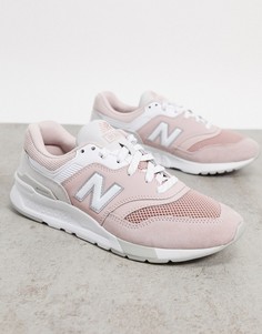 Розовые кроссовки New Balance 997-Розовый