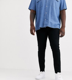 Черные джинсы скинни Jack & Jones Intelligence Plus-Черный