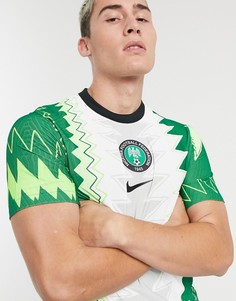 Белая футболка с принтом Nike Football Nigeria-Белый