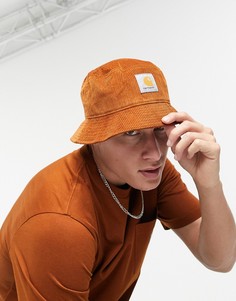 Вельветовая панама темно-оранжевого цвета Carhartt WIP-Оранжевый