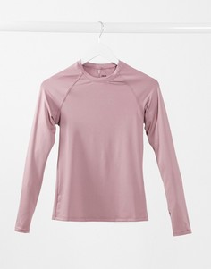 Топ узкого кроя с длинными рукавами ASOS 4505 icon-Фиолетовый