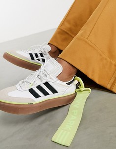 Белые кроссовки с контрастной подошвой adidas x IVY PARK Super Sleek 72-Белый