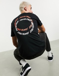 Черная футболка Santa Cruz Rings. Эксклюзивно на ASOS-Черный