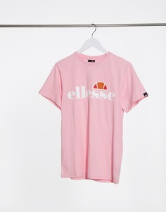 Розовая футболка бойфренда ellesse-Розовый