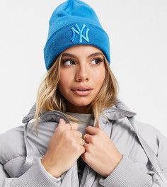 Синяя шапка-бини New Era Exclusive NY-Голубой